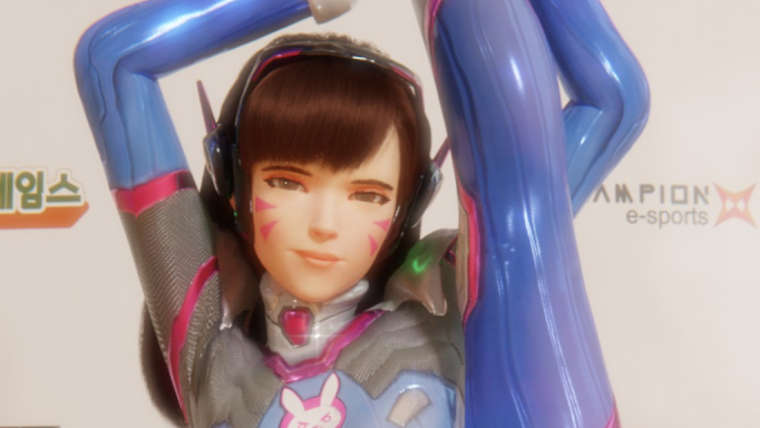 D Va Shows Off A Little Too Much