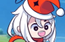 Paimon does the padoru thing