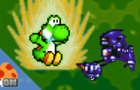 Yoshi vs. Mecha Sonic but the roles are reversed! - Super Mario Bros. Z Fan-made Animation