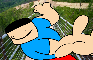 hey shitass, wanna see me speed-bridge?