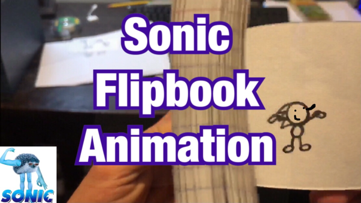 Simple Sonic Flip Book