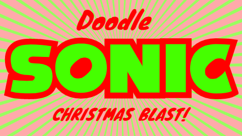 Doodle Sonic Christmas Blast
