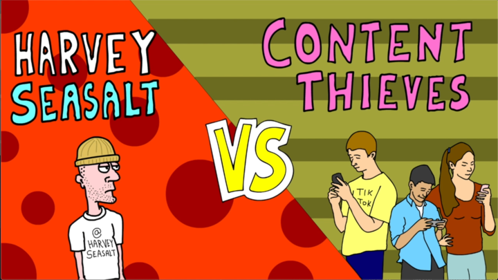 “Harvey Seasalt vs. Content Thieves”