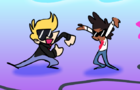 this is a sprite of a mod of Friday Night Funkin' that i want to make by  ThatGuyOctavius on Newgrounds