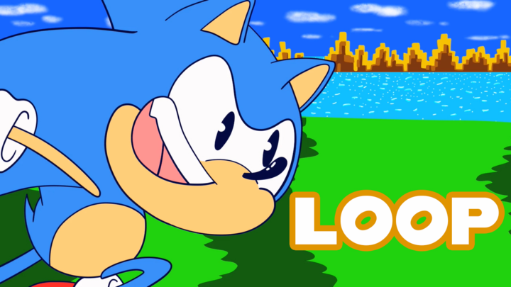 Sonic Loop Animation