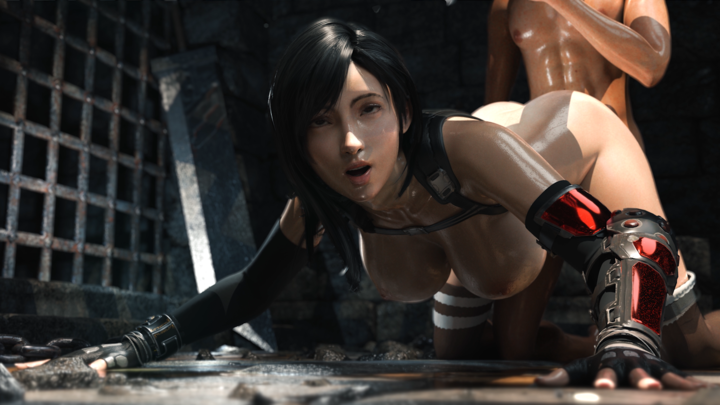 Tifa in the Dungeon