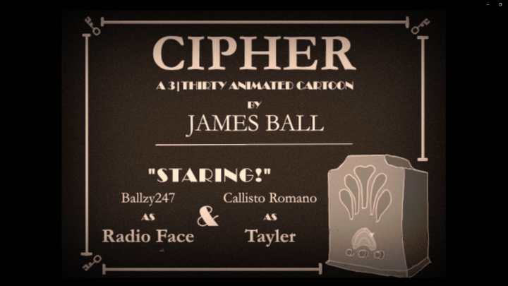 CIPHER - By James Ball - 3-Thirty 2020