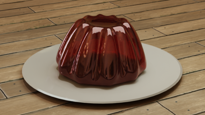 Animated jello