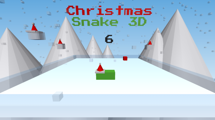 Christmas Snake 3D