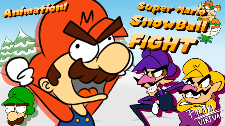 Super Mario Super Snowball FIGHT!