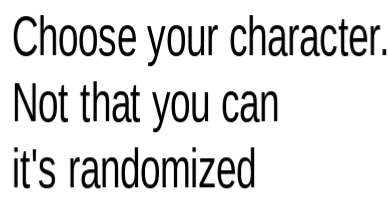 Spell Circle Character Randomizer