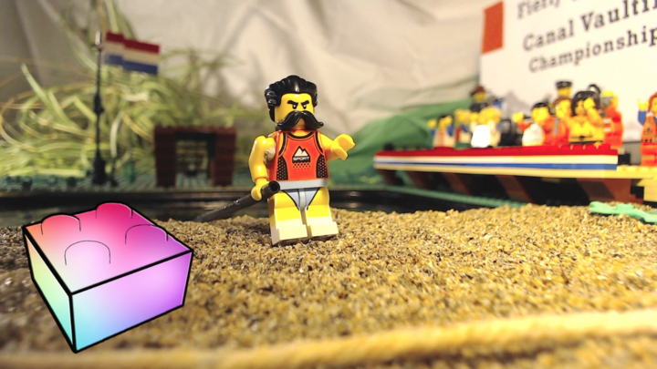 Fierljeppen (Canal Vaulting) - LEGO Stop Motion