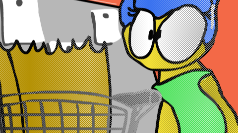 Marge Head Turn (drawn in my style)