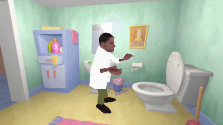 AVGN Investigates the toilet