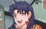 Misato Katsuragi in the Damn Robot