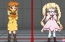 Ayu & Shizuru are fighting