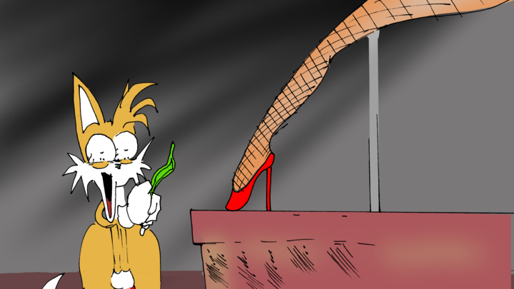 Tails goes to the Strip Club