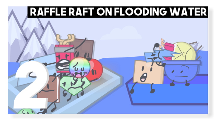 Awesome Futuristic Objects| Episode 2: Raffle Raft on Flooding Waters