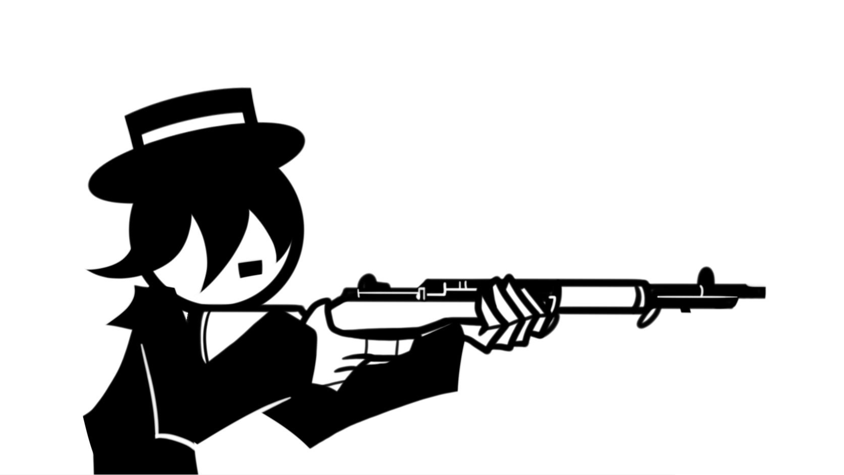 Simple animated guns. Simple animated guns