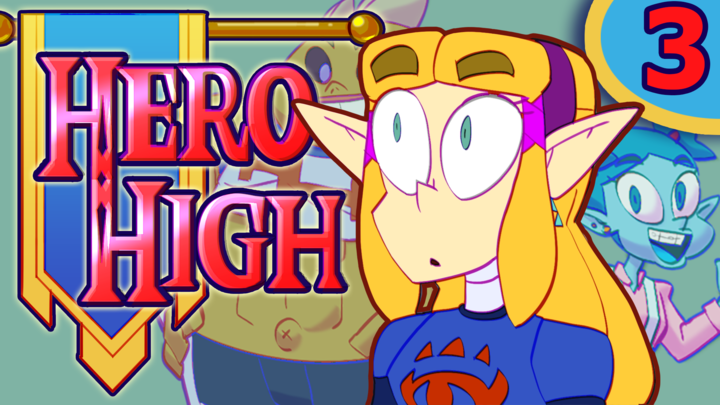 Zelda Hero High (Ep 3) - Hey Listen!