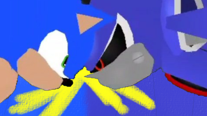 Sonic & Knuckles Vs Metallix Stick Figure Animation (idk how to spell his name)