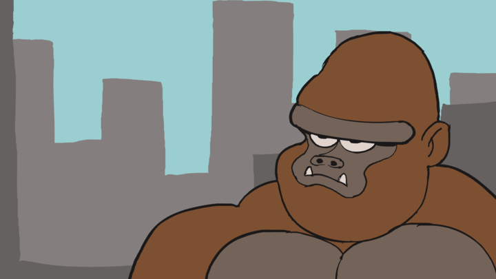 Godzilla vs The Big Monkey