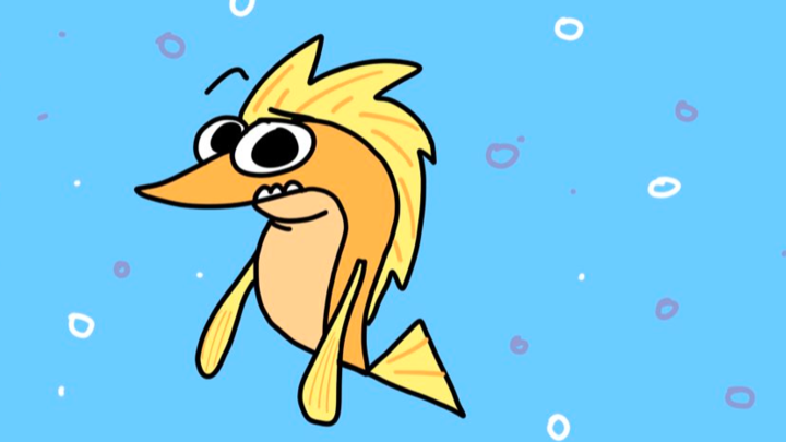 Shaye the androgynous goldfish