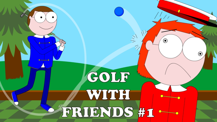 Golf With Friends #1 - FIRST ANIMATED LETS PLAY!!