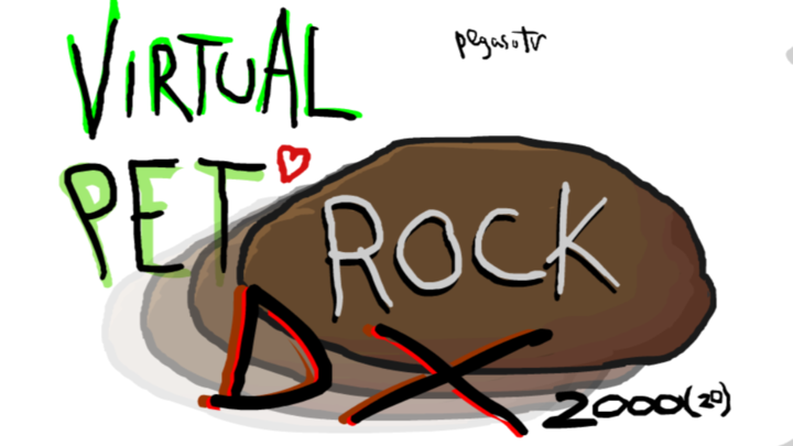 Virtual Pet Rock DX 2000