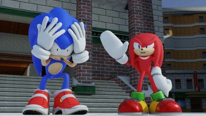 Sonic Has a Panic Attack [BLENDER ANIMATION]