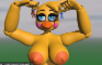 Giantess Toy Chica #4-Panties Trap