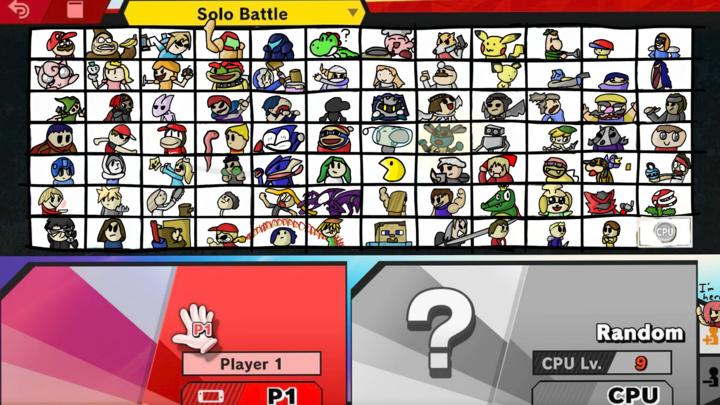 Basically the Smash Ultimate Roster