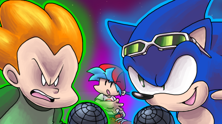 Friday Night Funkin: vs. Sonic 2011] Having Fun? by VolteonK on