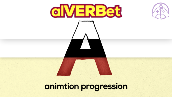 alVERBet - "A" animation progression