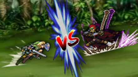 link vs ganondorf (Zelda Sprite Animation)