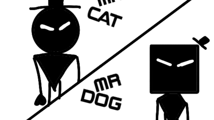 Mr Cat and Mr Dog