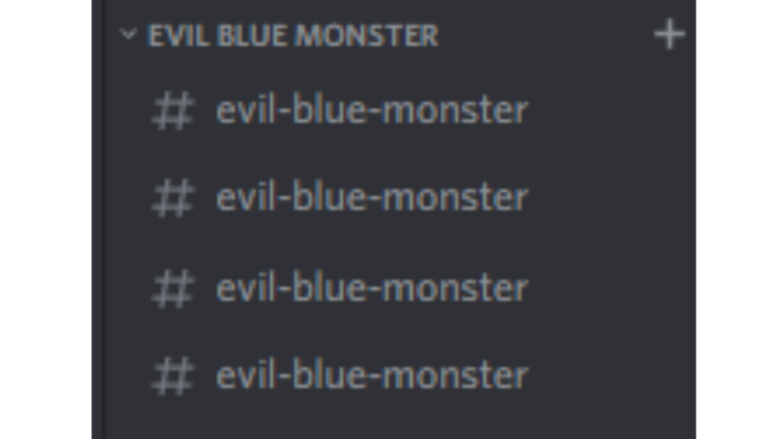 STOP POSTING ABOUT EVIL BLUE MONSTER!!