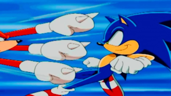 Knuckles Vs Sonic