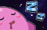 Kirby takes a Cosmic Nap