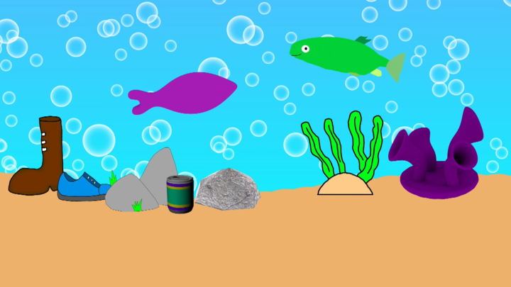 5 Second Fish Animation Composition