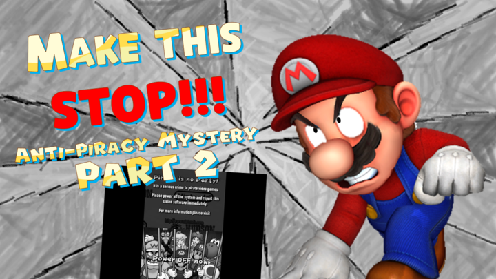 What the HELL is Mario Party DS Anti Piracy Screen (Part 2: Joey is SO desperate)