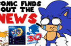Sonic hears the news O_O