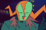 Draxum eats a cat