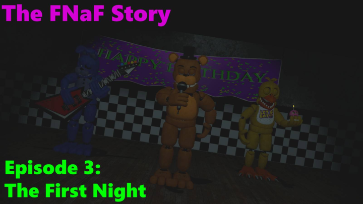 The FNaF Story [S1EP3: The First Night]