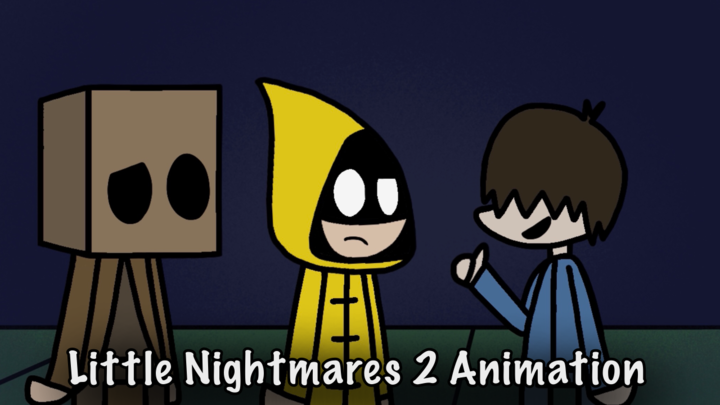 Little Nightmares 2 Mono and Six gif by Melle-D on Newgrounds
