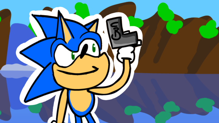 Sonic with a Gun