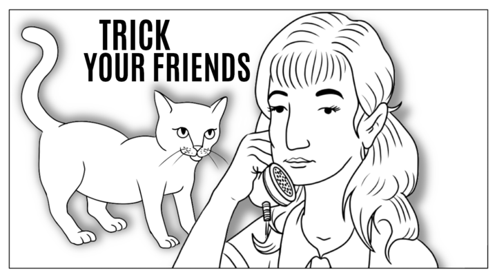 Trick your friends - The cat
