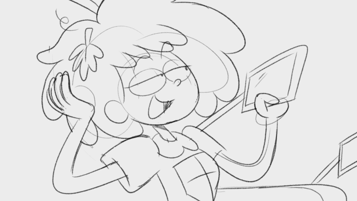 Anne learns how to drive with a PRNDL (Amphibia animatic)
