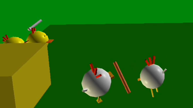 CotCot - A worm for two hens