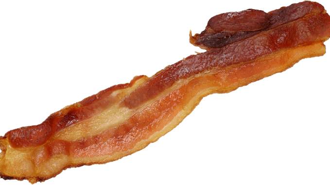 Red ate bacon